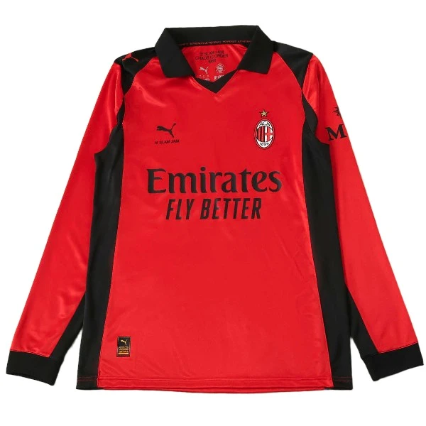AC Milan Maillot 2025 2026 Rouge - Maillot Ac Milan | maillotdefootpersonnalise