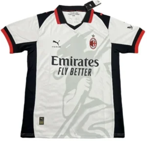 AC Milan Maillot 2025 2026 Blanc - Maillot Ac Milan | maillotdefootpersonnalise