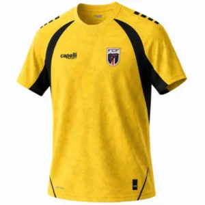 Cap-vert Maillot 2026 Jaune - Maillot Cap-vert | maillotdefootpersonnalise