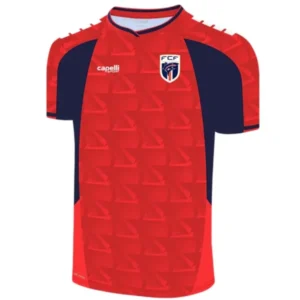 Cap-vert Maillot 2026 Rouge - Maillot Cap-vert | maillotdefootpersonnalise