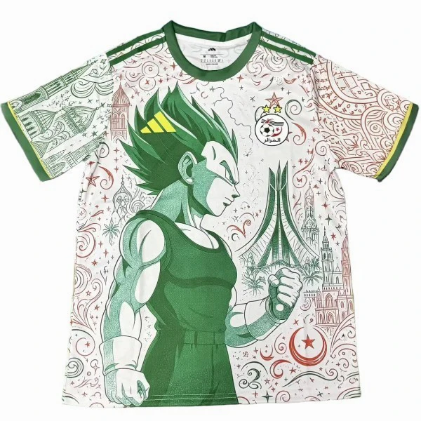 Algérie Maillot 2026 Vert - Maillot Algérie | maillotdefootpersonnalise