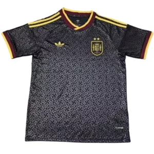 Espagne Maillot 2026 Noir - Maillot Espagne Coupe Du Monde 2026 | maillotdefootpersonnalise