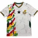 Ghana Maillot 2026 Blanc - Maillot Ghana | maillotdefootpersonnalise