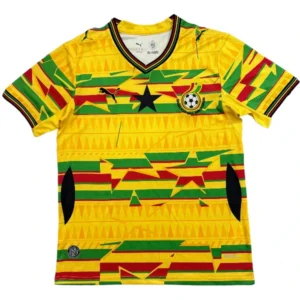 Ghana Maillot 2026 Jaune - Maillot Ghana | maillotdefootpersonnalise