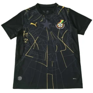 Ghana Maillot 2026 Noir - Maillot Ghana | maillotdefootpersonnalise
