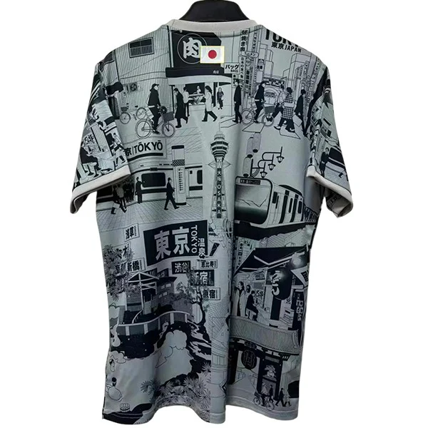 Japon Maillot 2026 Gris - Maillot Japon Coupe Du Monde 2026 | maillotdefootpersonnalise
