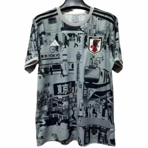 Japon Maillot 2026 Gris - Maillot Japon Coupe Du Monde 2026 | maillotdefootpersonnalise