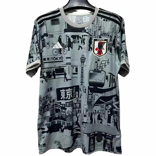 Japon Maillot 2026 Gris - Maillot Japon Coupe Du Monde 2026 | maillotdefootpersonnalise