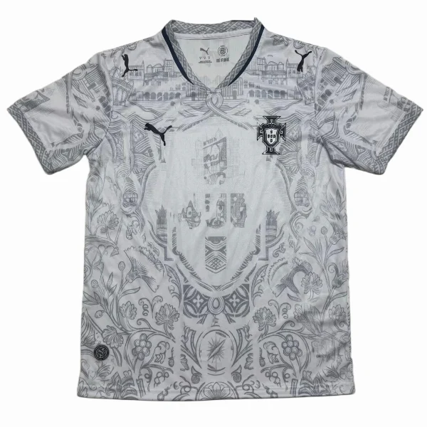 Portugal Maillot 2026 Gris - Maillot Portugal Coupe Du Monde 2026 | maillotdefootpersonnalise