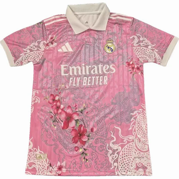 Real Madrid Maillot 2026 2027 Rose - Maillot Real Madrid | maillotdefootpersonnalise