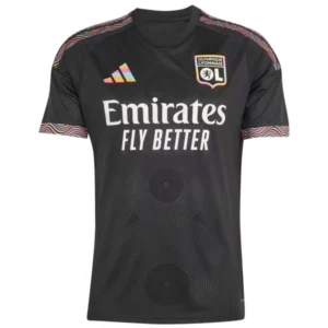 Lyonnais Maillot 2026 2027 Noir - Maillot Lyonnais | maillotdefootpersonnalise