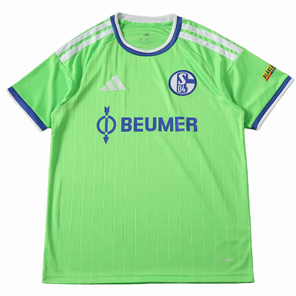 Schalke 04 Maillot 2026 2027 Vert - Maillot Schalke 04 | maillotdefootpersonnalise