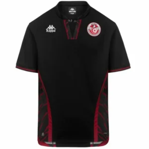 Tunisie Maillot 2026 Noir - Maillot Tunisie | maillotdefootpersonnalise
