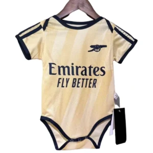 Arsenal Enfant Maillot 2026 2027 Jaune - Arsenal Enfant Pas Cher | maillotdefootpersonnalise