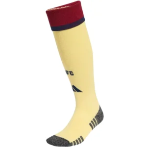 Arsenal Enfant Chaussettes 2026 2027 Jaune - Arsenal Enfant Pas Cher | maillotdefootpersonnalise