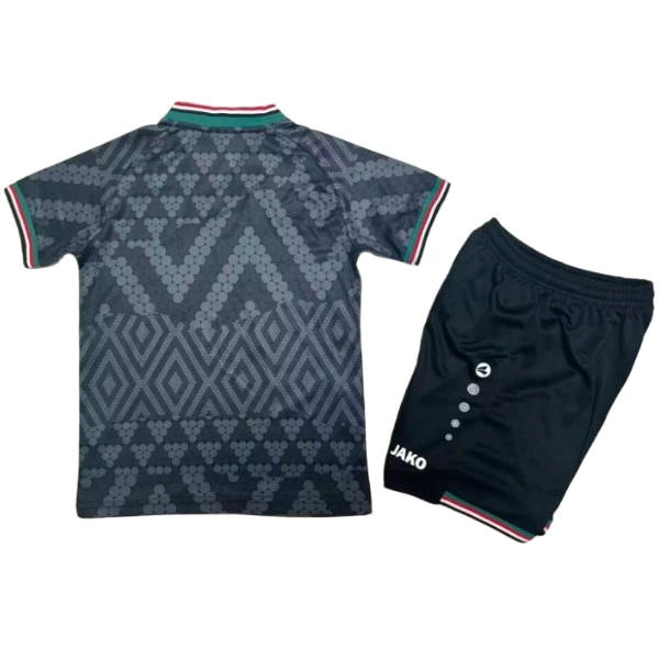 Irak Enfant Ensemble 2026 Noir - Irak Enfant Pas Cher | maillotdefootpersonnalise