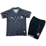 Irak Enfant Ensemble 2026 Noir - Irak Enfant Pas Cher | maillotdefootpersonnalise