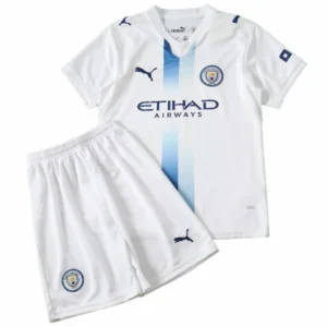 Manchester City Enfant Ensemble 2026 2027 Blanc - Manchester City Enfant Pas Cher | maillotdefootpersonnalise