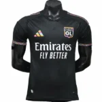 Lyonnais Maillot 2026 2027 Noir - Maillot Lyonnais | maillotdefootpersonnalise