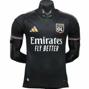 Lyonnais Maillot 2026 2027 Noir - Maillot Lyonnais | maillotdefootpersonnalise
