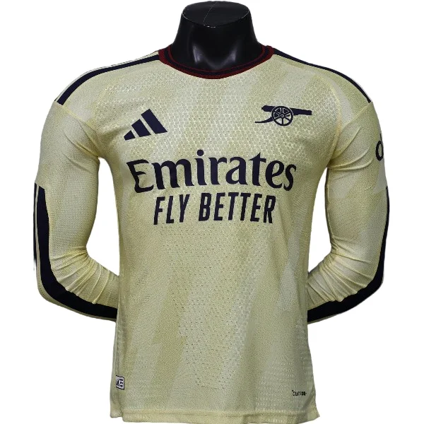 Arsenal Maillot 2026 2027 Jaune - Maillot Arsenal | maillotdefootpersonnalise