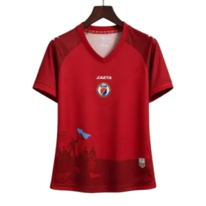Haïti Femme Maillot 2026 Rouge - Maillot Haïti Femme | maillotdefootpersonnalise