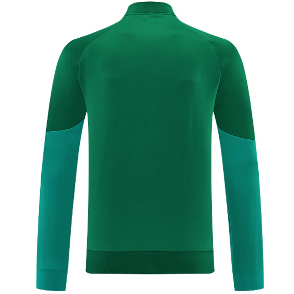 Algérie Survêtements Veste 2026 Vert - Veste Algérie Survêtements | maillotdefootpersonnalise